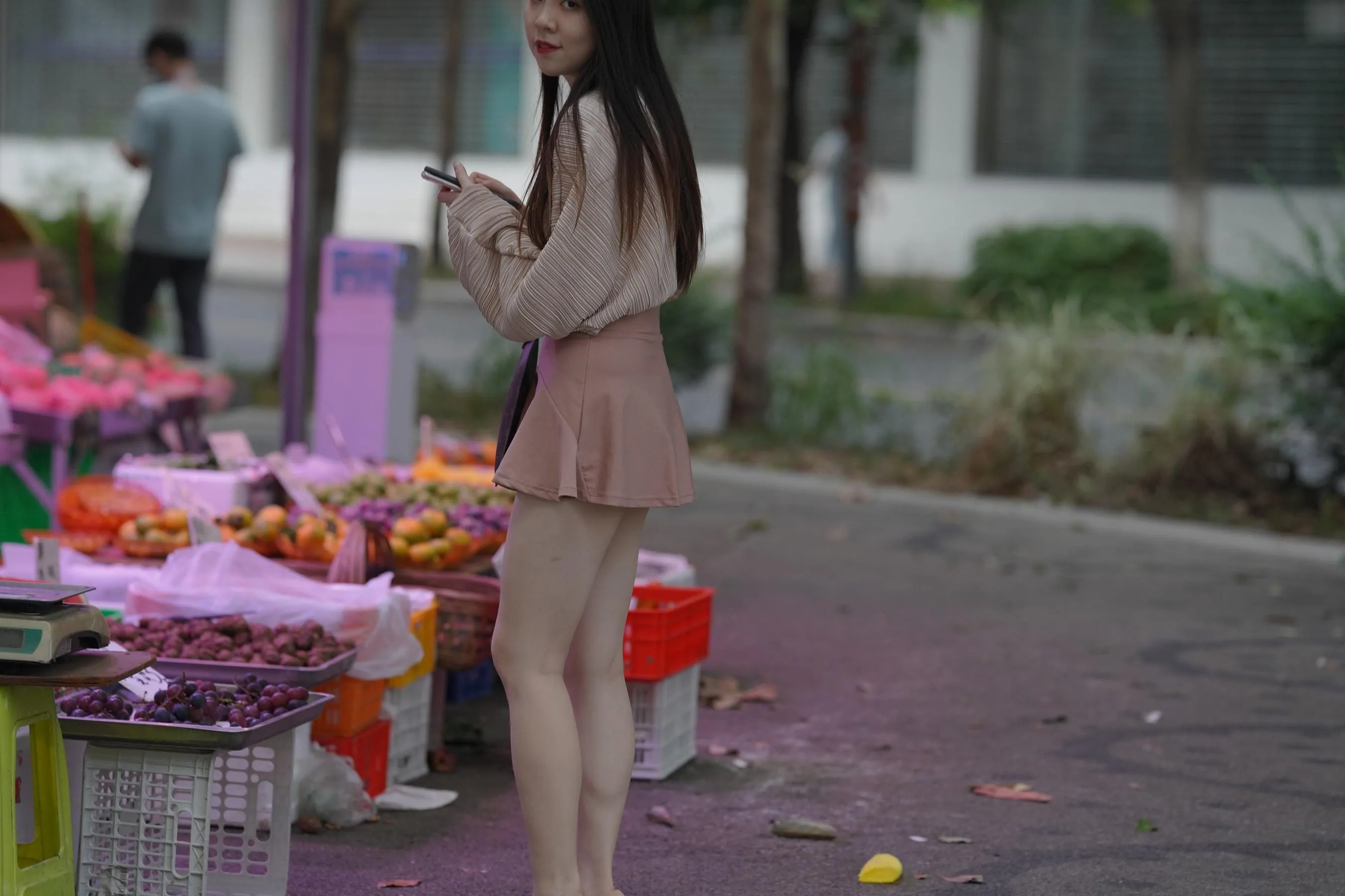 魔镜街拍 NO.167 可爱的粉色短裙小姐姐 [495P]插图7